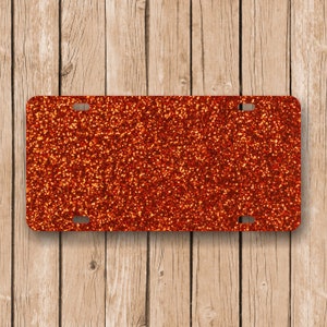 Chestnut Glitter Acrylic (Real Glitter)