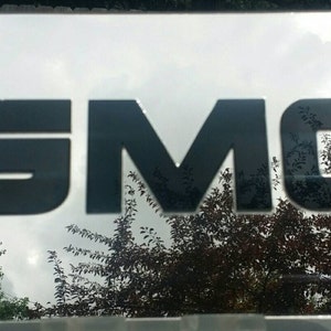 GMC Mirror License Plate image 3