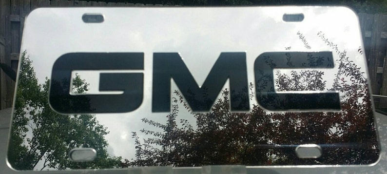 GMC Mirror License Plate image 3