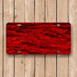 Red Ripple Acrylic