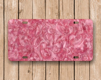 Pink Crystal Mineral Acrylic