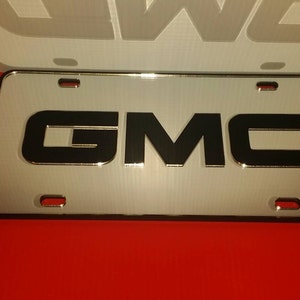 GMC Mirror License Plate image 4