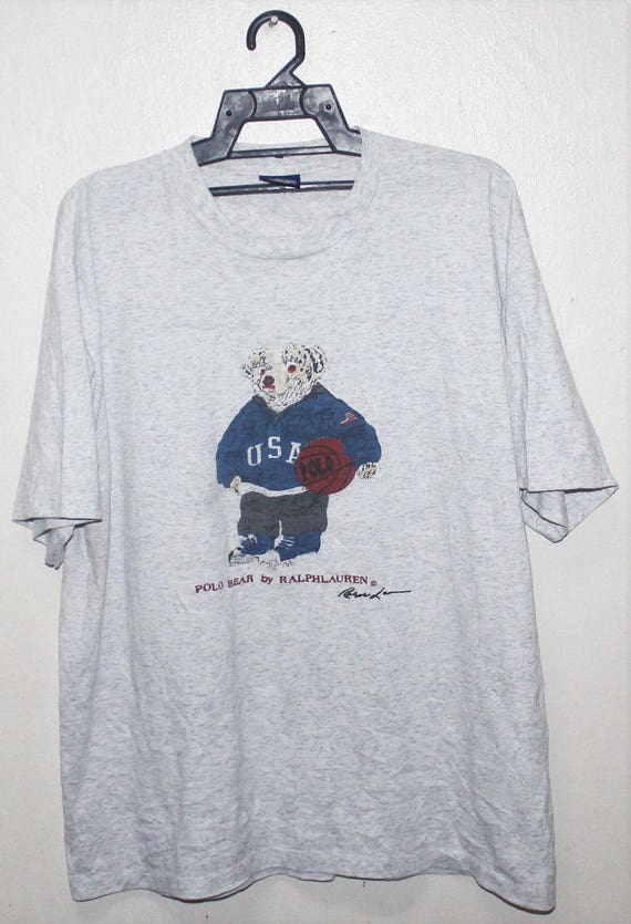 polo bear basketball shirt