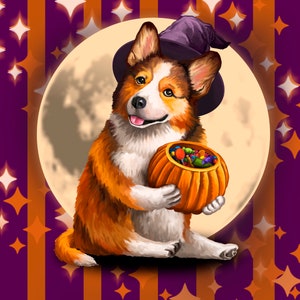 Corgi  Halloween design png/ Corgi png/ fall design png/ corgi design png/ pumpkin  png/ autumn design/ corgi lover