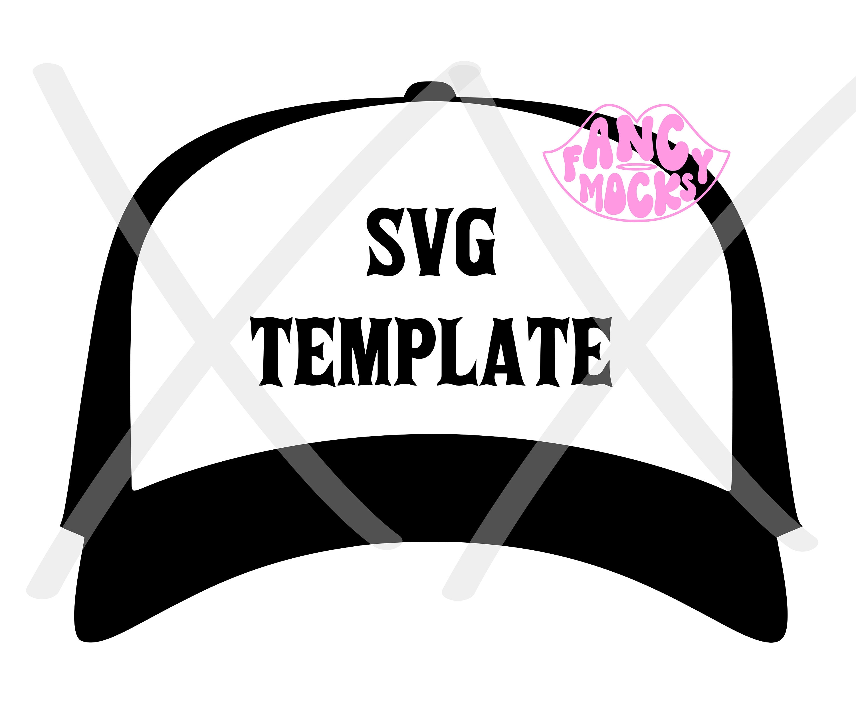 Trucker Hat Template Svg Cut File Trucker Hat Svg for Hat Bar Trucker Hat Template Svg Cut File Trucker Hat Svg for Hat Bar