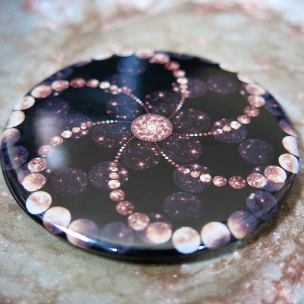 Lunar Crop Circle Magnet