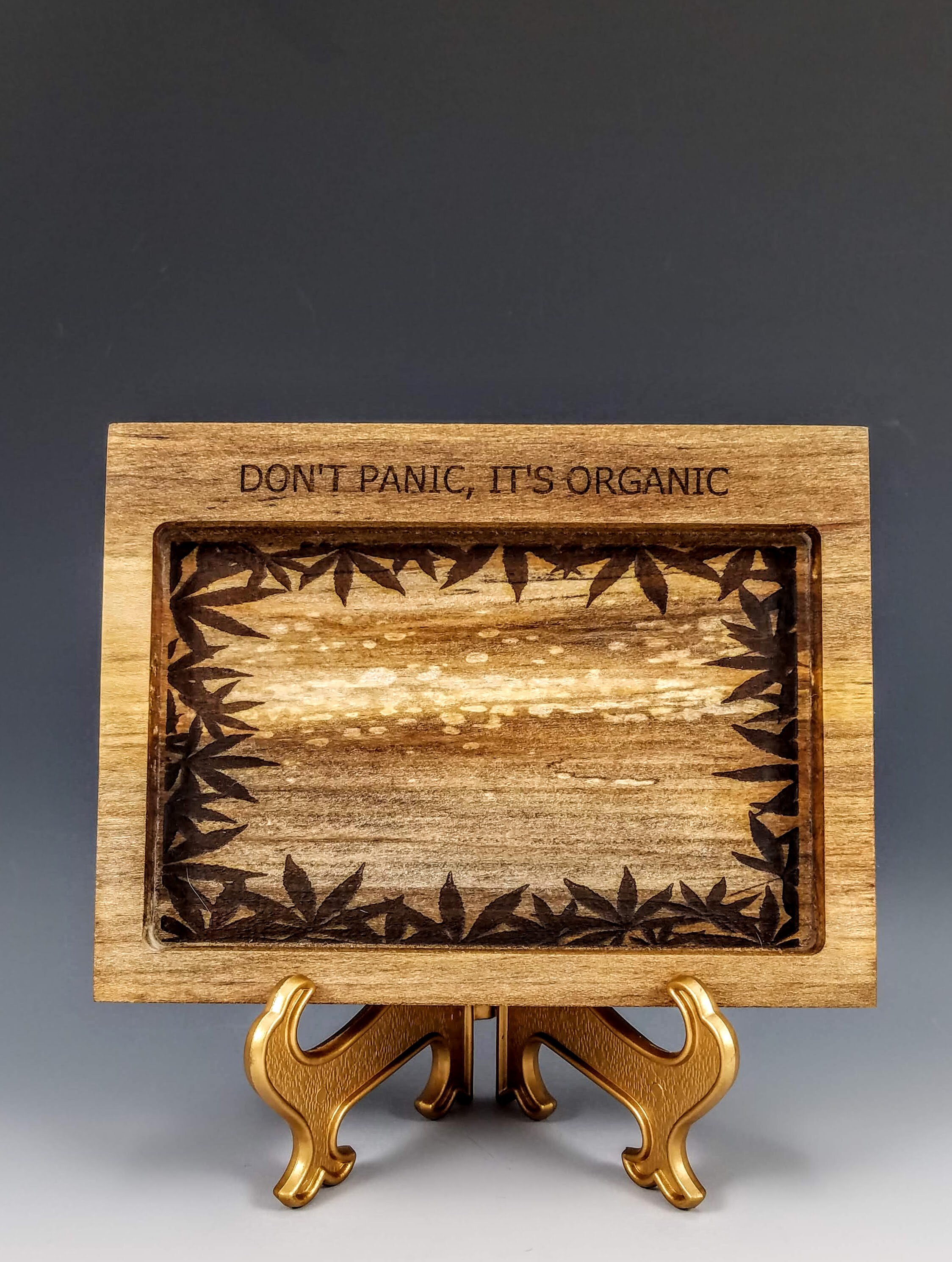 Organic Themed Joint Rolling Tray Natural Wood rolling tray Etsy