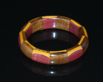 Wooden Bracelet or Bangle / Hawaiian Koa Wood