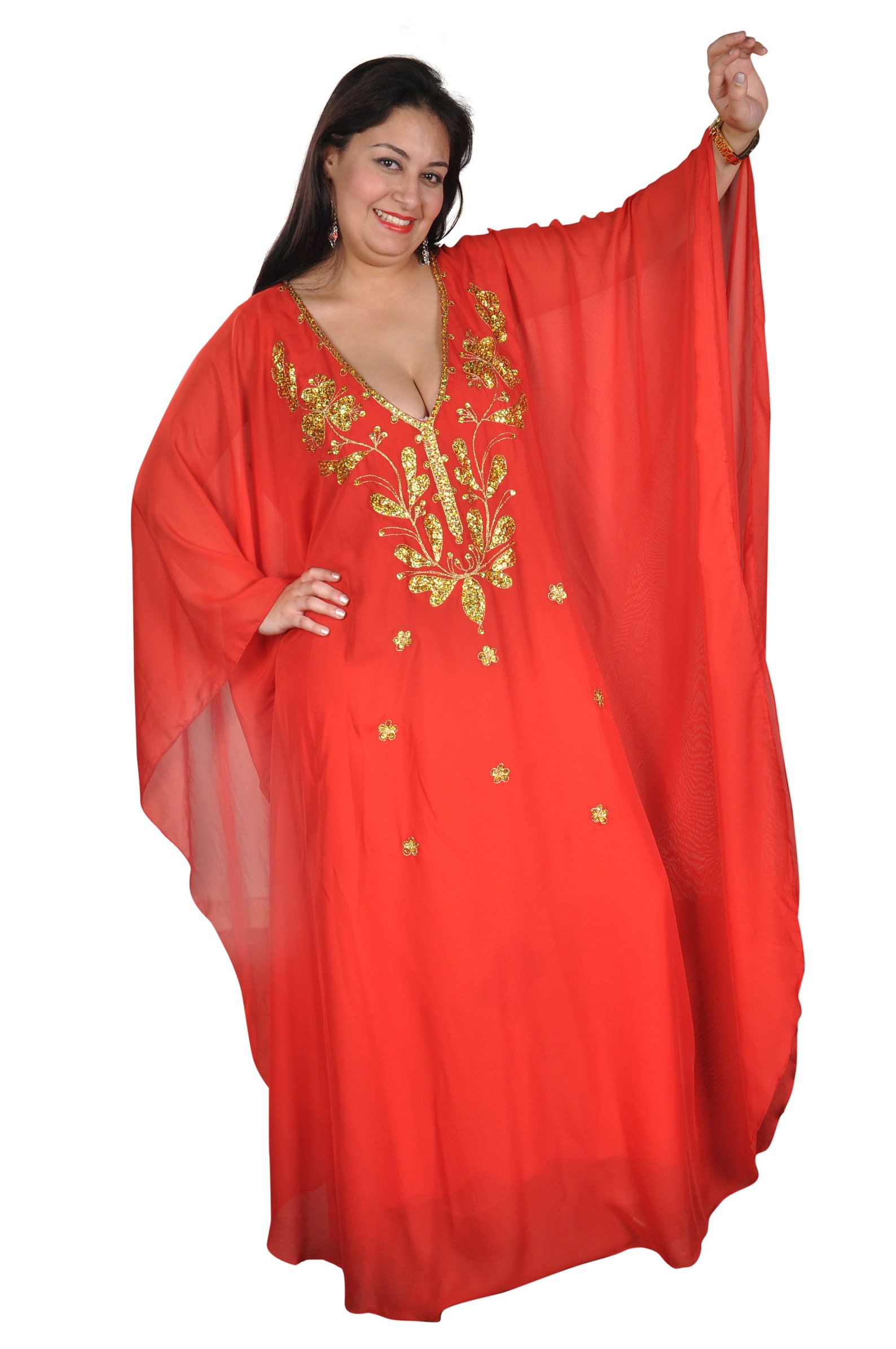 kaftan butterfly nighty