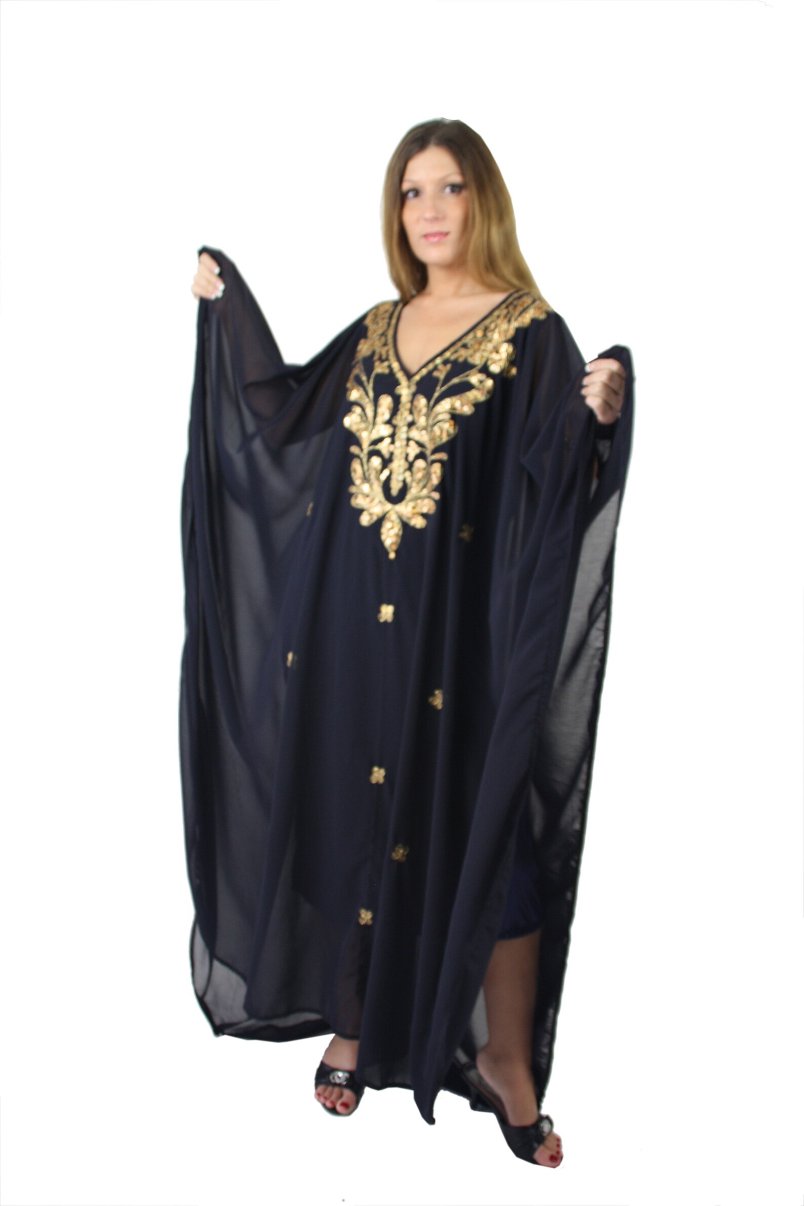 kaftan butterfly nighty