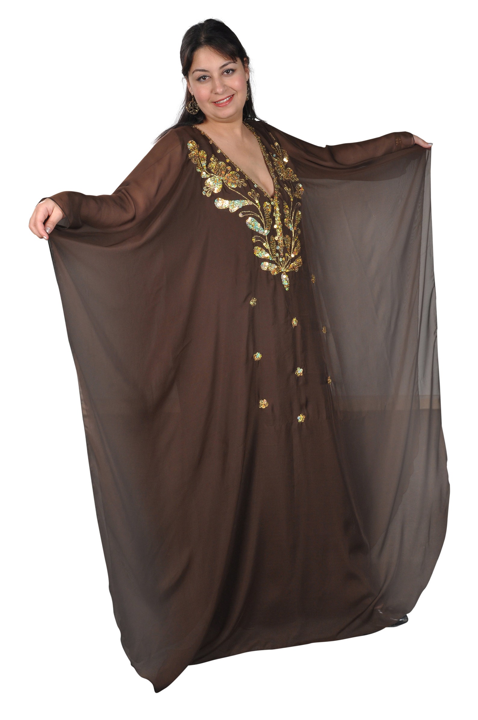 kaftan butterfly nighty