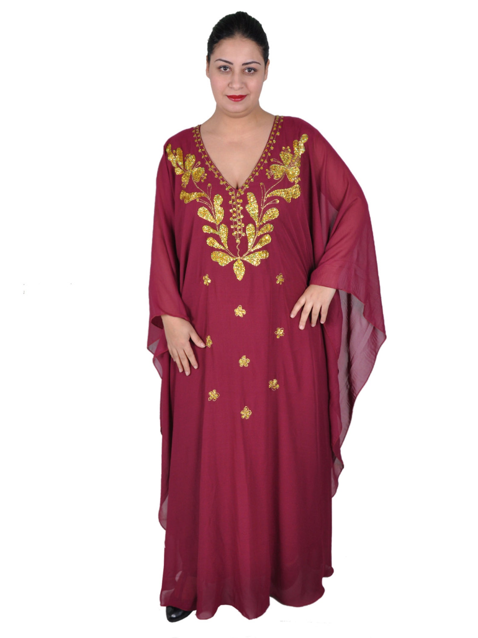 kaftan butterfly nighty
