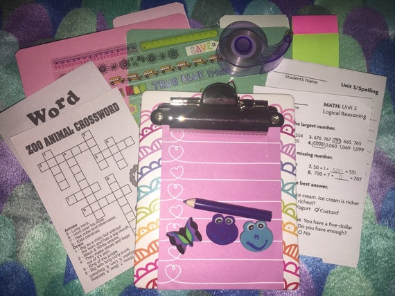 american girl school desk set