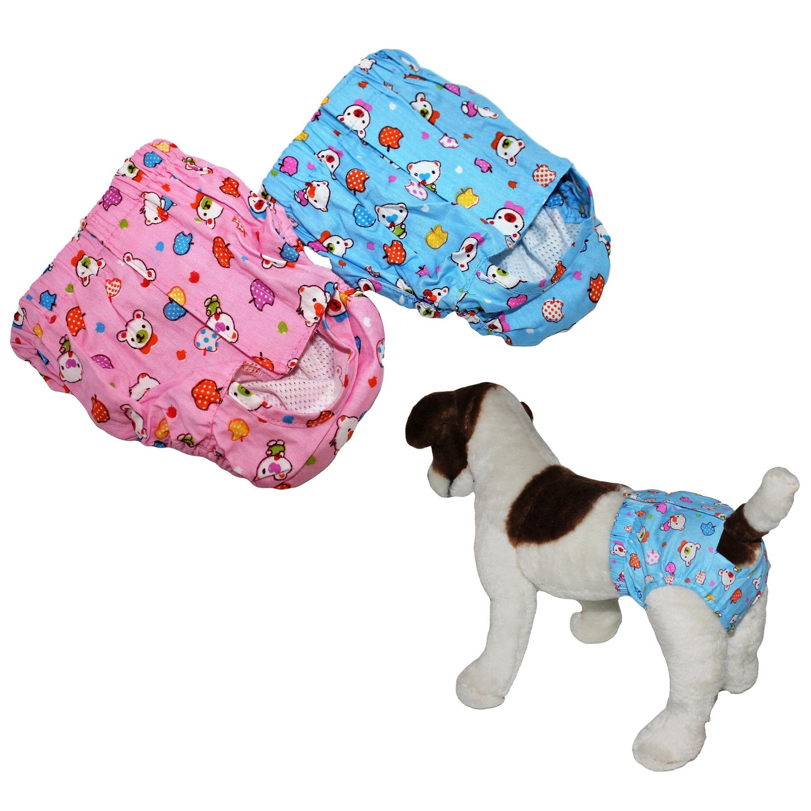 SET of 2 Colors Dog Cat Puppy DIAPERS Female Girl for Small - Etsy