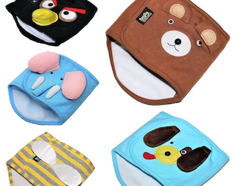 Funny Dog Belly Band – Puppy Diaper, Sanitary Pants for Small Breeds (S-L) Non-Absorbent