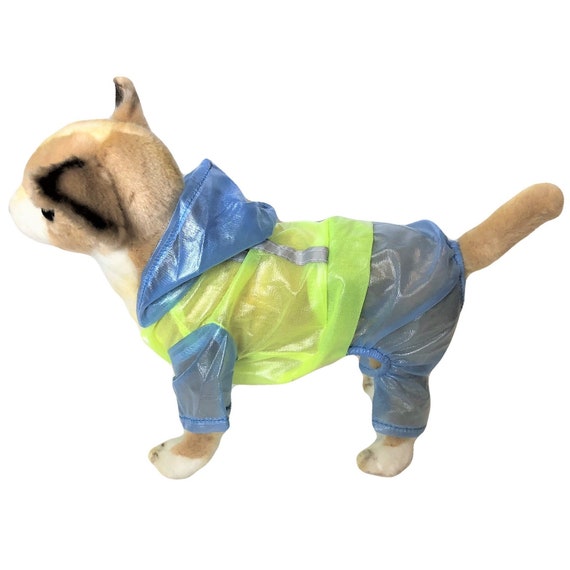 Small Pet Raincoat: Lightweight Waterproof Hooded Rainwear