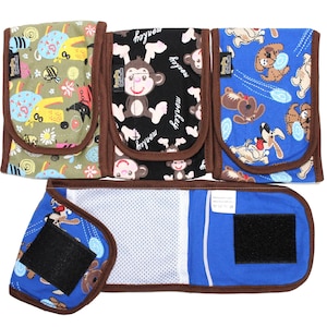 SET - 3pcs Dog Puppy Diaper Male Boy Belly Band Reusable Washable for SMALL Dog Breeds BBG