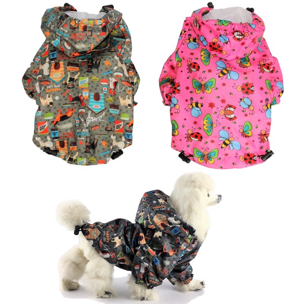 Dog Raincoat Etsy