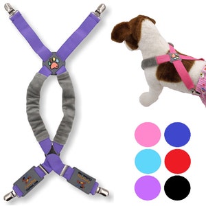 Dog Suspenders for Pet Clothes Apparel Diapers Pants Skirt Belly Bands Small Medium and Large Dogs