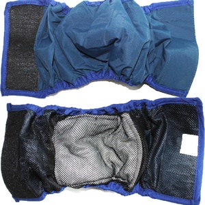 Dog Diaper Male Wrap WASHABLE Reusable Lined Padded Belly Band For Small and Big Large Dogs XXS - XXXL