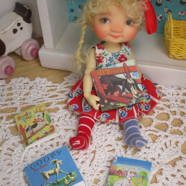 miniature story book  holala blythe fashion doll twinkles pukifee ellemeno lati yello mui chan