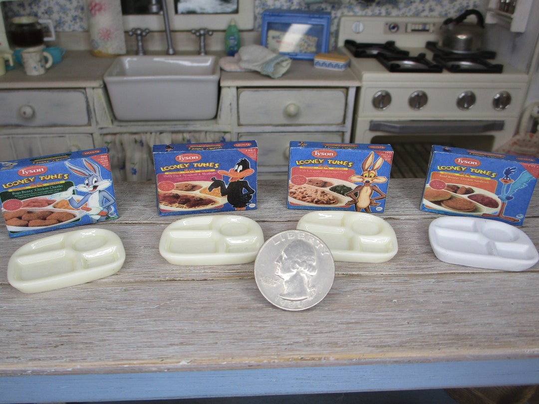 1/6 Miniature Food Playscale Tv Dinner Kids 1/6 Miniature Food Twinkles ...