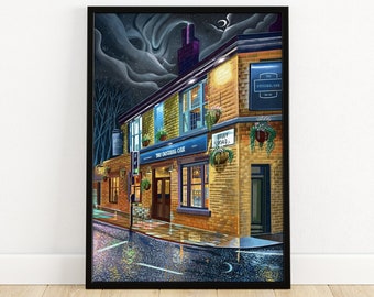 The Original Oak, Leeds, Headingley, Otley Road, Artwork Print, A4, A3, A2