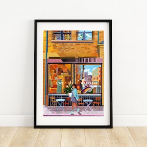 SOUP Manchester, Manchester Art Print, Soup Kitchen, Northern Quarter, Manchester Travel Print, Manchester Music Venue, A4, A3, A2
