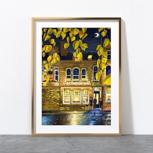 The Cardigan Arms, Leeds, Kirkstall Road, Burley, Wydruk dzieła sztuki, A4, A3, A2