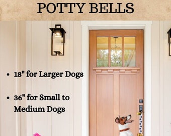 Puppy Training Bells, Dog Training,Service Dog, Dog Gift, Potty Training, Pet Supplies, Dog Door Bell, New Puppy, Dog Accessories, Puppies