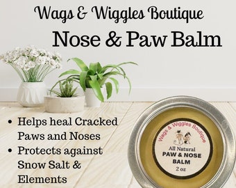 Nose Butter/ Paw Butter/ Dog Balm/ Nose Balm/ Paw Wax/ Dog Paw Balm/ Paw Balm/ Service Dog Health