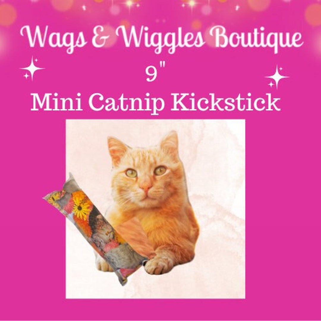 9 Mini Cat Toy, Catnip Kicker Toy, Cat Lover Gift, Catnip Cat Toy