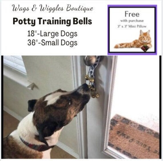 Potty Bells/ Dog Potty Training/dog Bells/ Dog Door Bell/ Paw Etsy