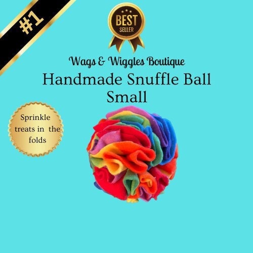 Colorful Snuffle Ball: Anxiety Relief Toy For Small, Medium, And Large Dogs!  - Temu