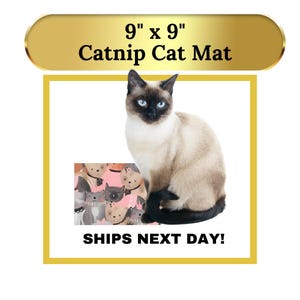 Eco-Friendly Catnip Mat - Purrfect Gift for Your Feline Friend