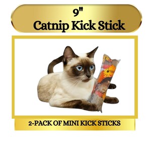 Catnip Kicker Toy - Cute Mini Cat Lover Gift - Durable and Stuffed for Your Kitty