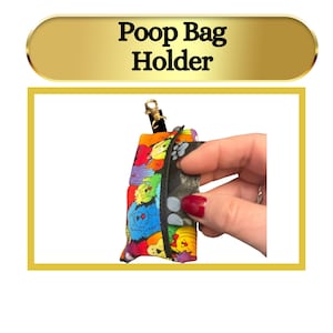 Cotton Dog Poop Bag Holder: Waterproof Pet Waste Dispenser