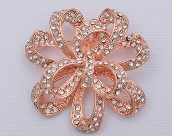 gold brooch etsy
