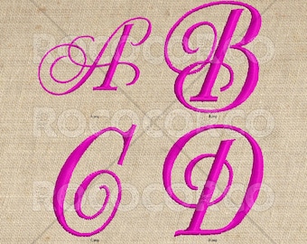 V_EMBROIDERY ALPHABET - Krummelurer