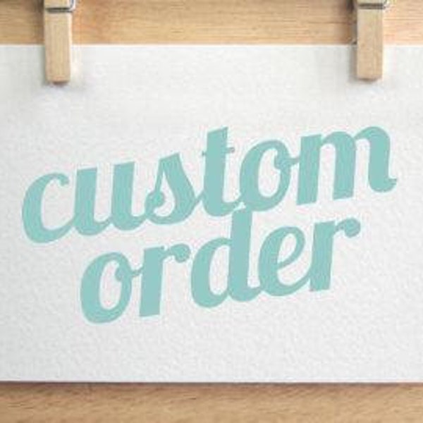 custom order link,black and silver star patch