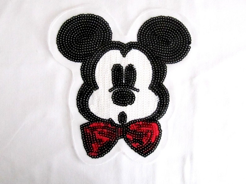YOU CHOOSE Mickey Minnie Mouse SEW ON patch EMBELLISHMENT DIY