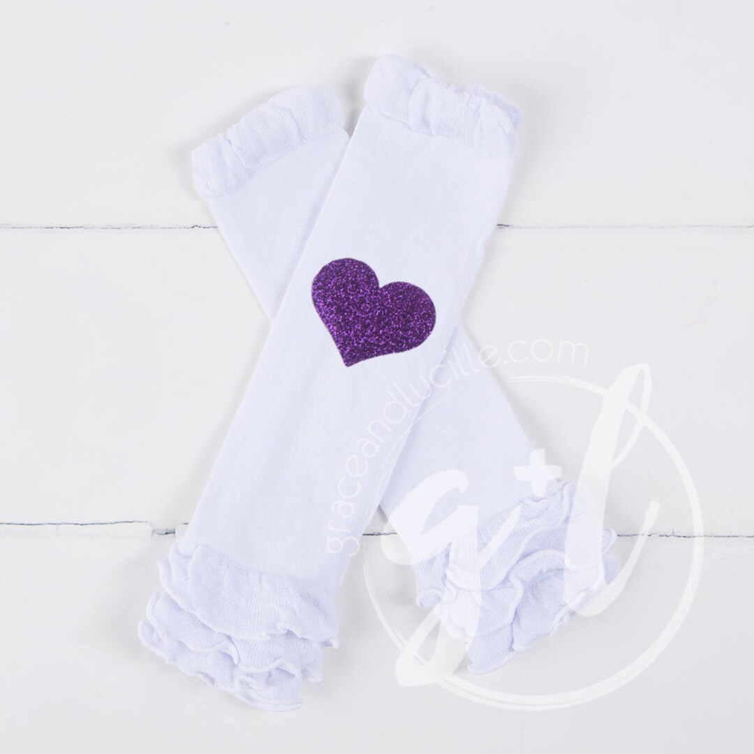 Leg Warmers Kids Legwarmers Heart Leg Warmers Glitter Etsy