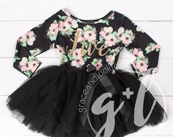 Long Sleeve Grace /& Lucille 2nd Birthday Dress