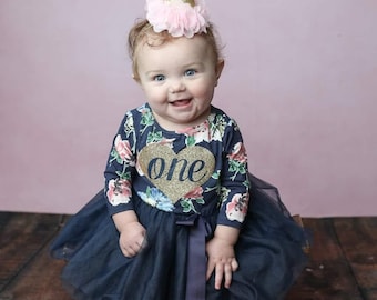 Boho first birthday outfit girl, 1st birthday outfit for girls or toddlers, birthday dress