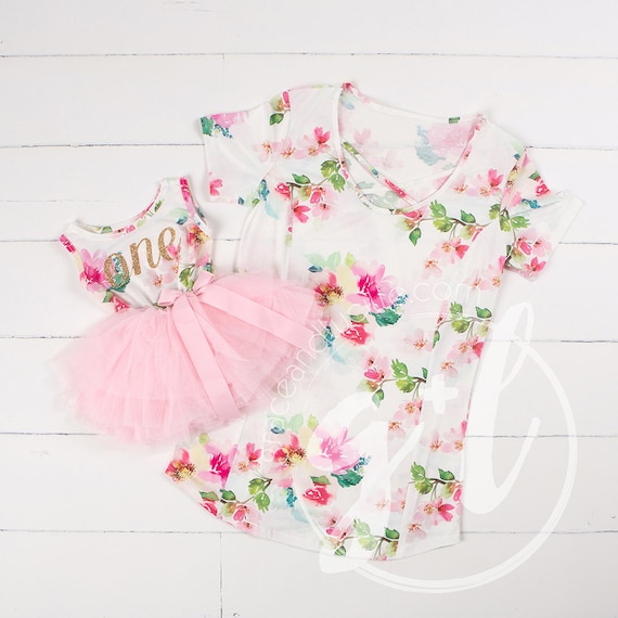 mommy and me 1st birthday outfit