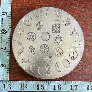 Celestial witch shot plate steel, impression die