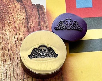 Momento Mori, gothic steel impression die
