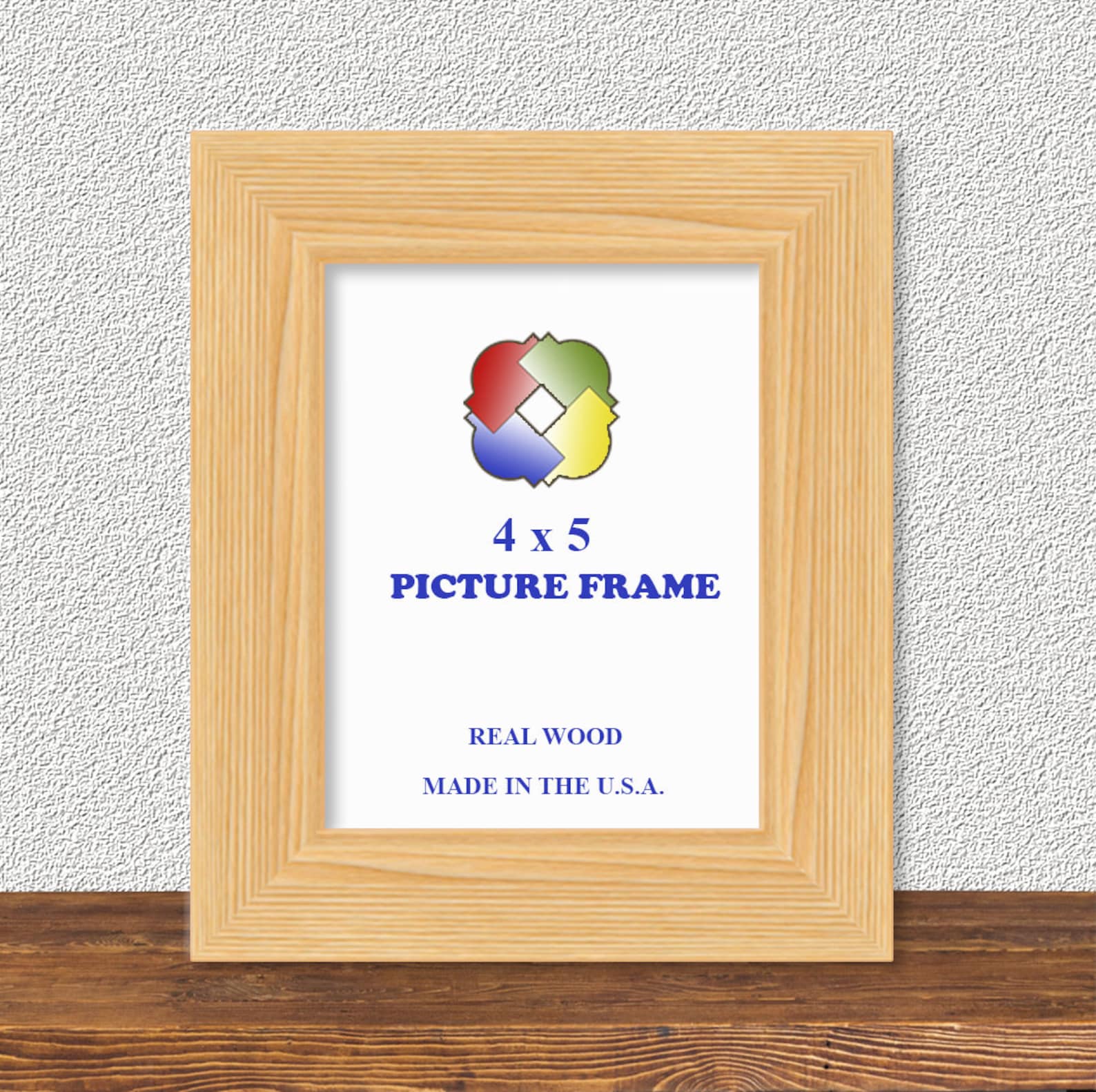4x5 Frame Picture Frame 4x5 Unfinished Wood Frame 4x5 Pine Etsy
