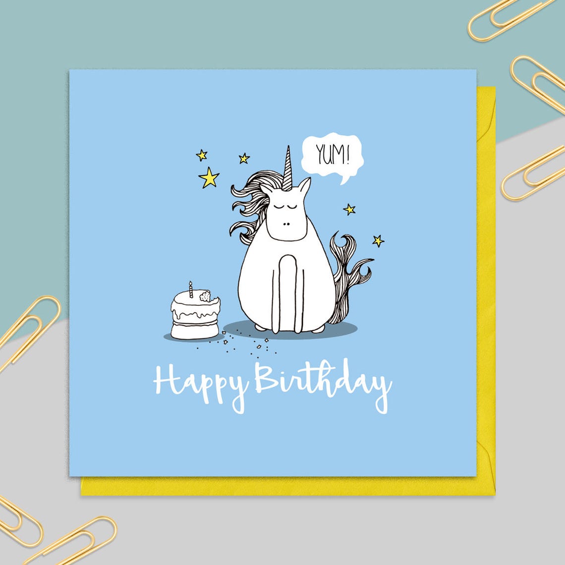 Einhorn-Geburtstagskarte Einhorn Karte Kinder | Etsy