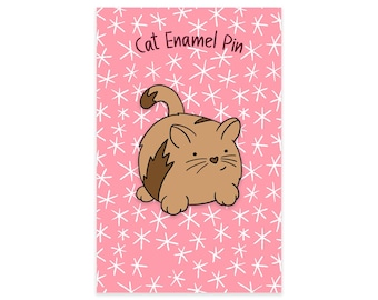 Cat Enamel Pin